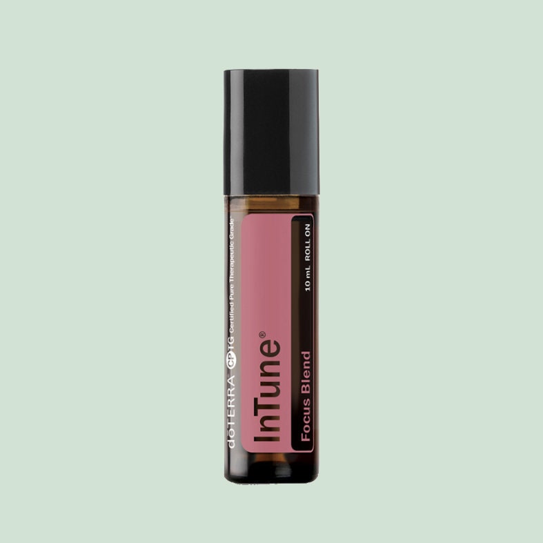 Intune Essential Oil Blend 10 Ml Roller Bottle Doterra | Focus Concentration