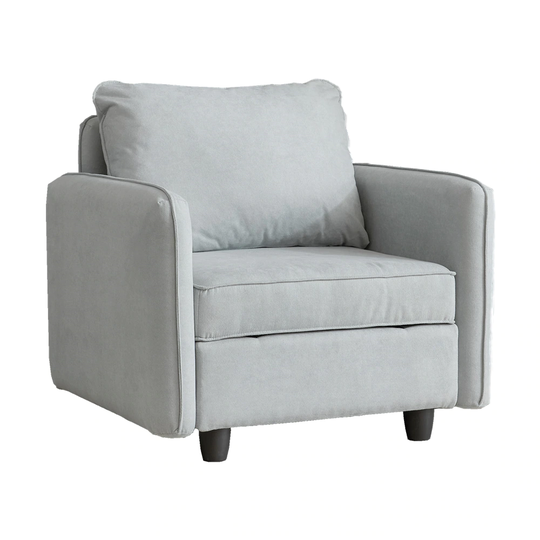 GZMR Modern Gray Polyester/Blend Sofa | GZ-W247S00363