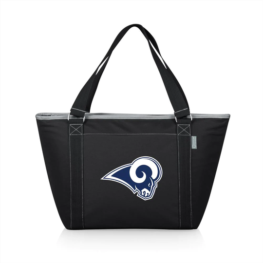 Picnic Time Los Angeles Rams Insulated Personal Cooler Polyester in Black | 619-00-175-334-2