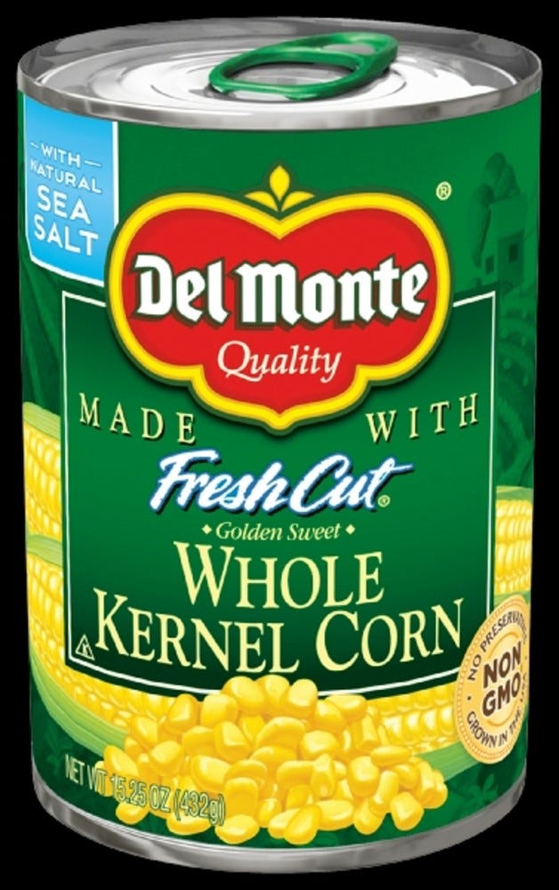 Del Monte Whole Kernel Corn - 15.25 oz