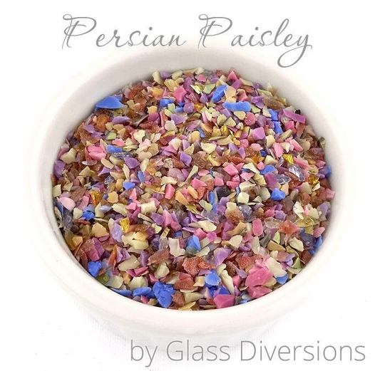 Persian Paisley Frit Blend Coe 96