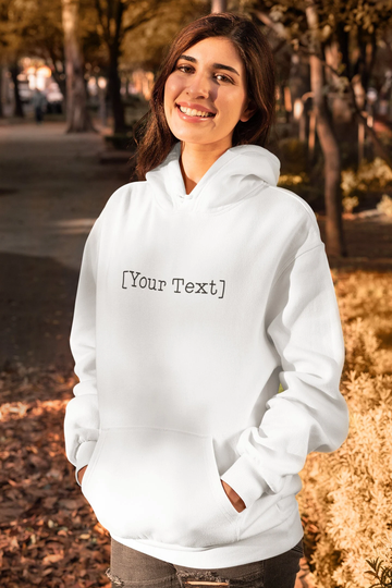 Custom Text Unisex Heavy Blend Hooded Sweatshirt, Hoodie Gift Gift, With You For