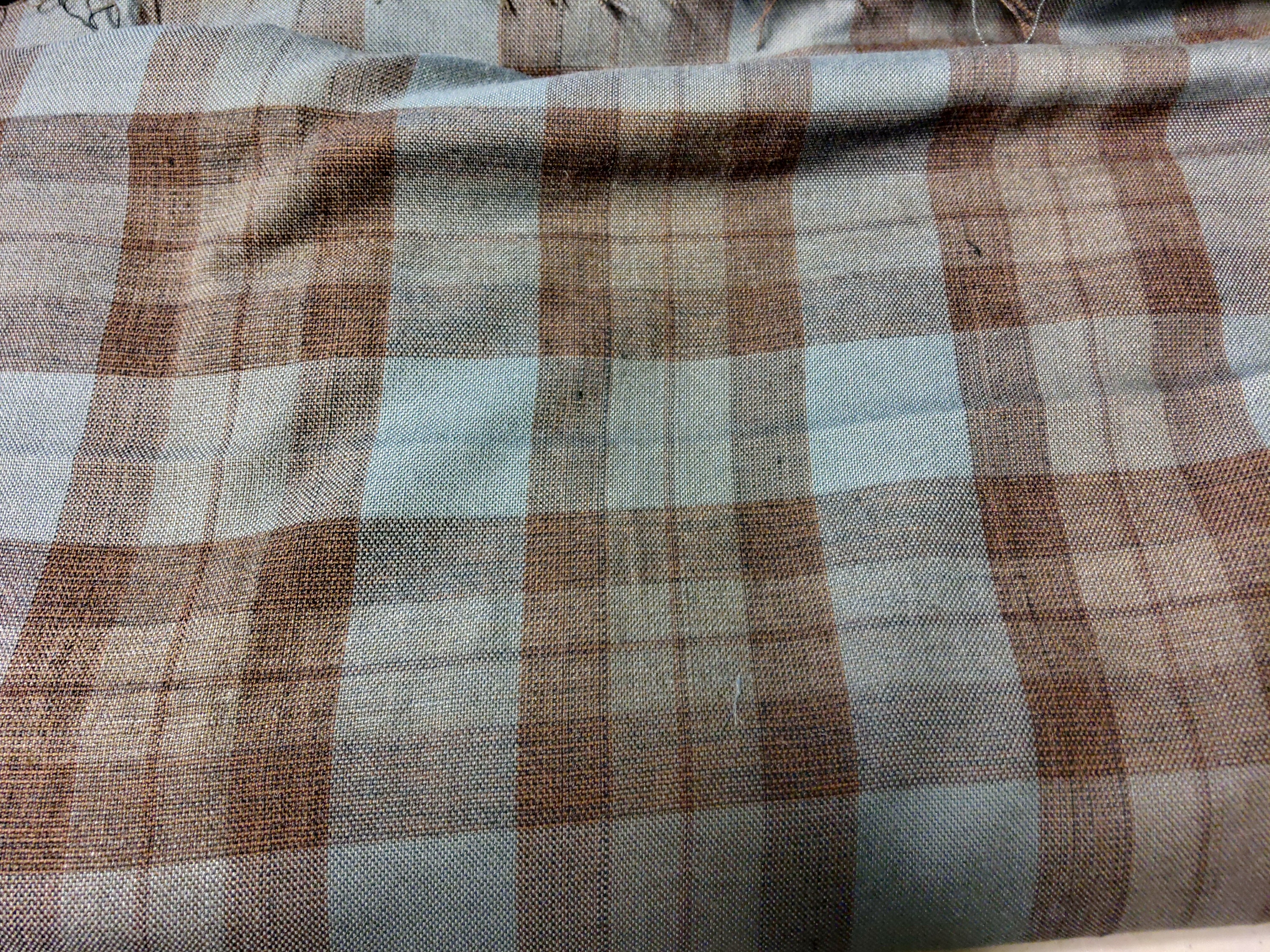 Outlander Inspired Homespun Wool Blend Tartan Fabric - The Celtic Croft