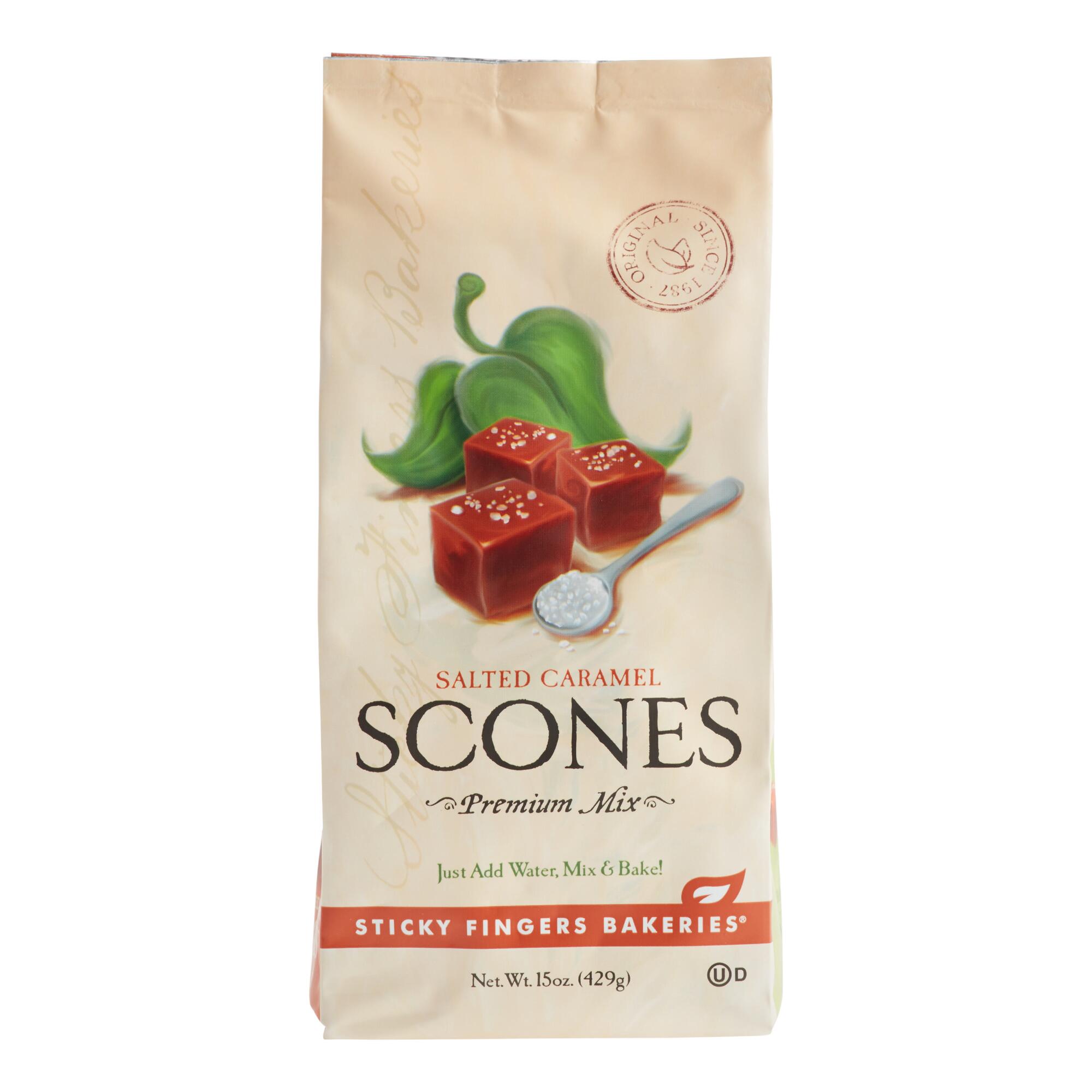 Sticky Fingers Salted Caramel Scone Mix by World Market