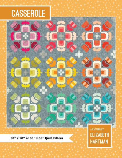 Casserole Small & Large Quilt Pattern By Elizabeth Hartman