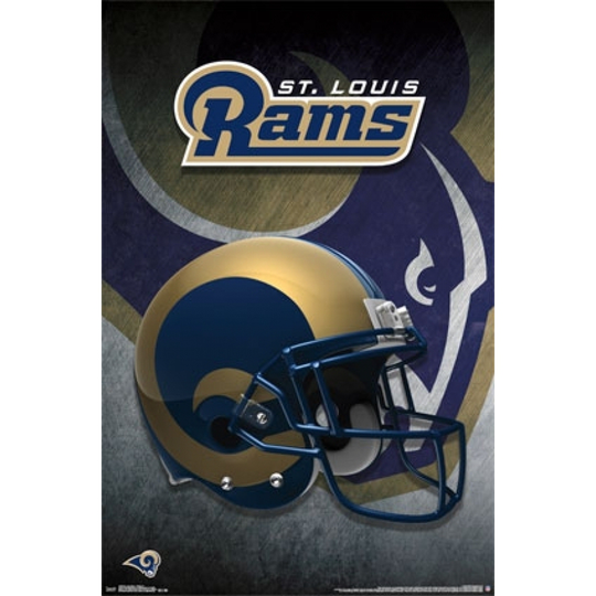 St. Louis Rams - Helmet 15 Poster Print - Item # VARTIARP14168 - Framed (24 x 36)