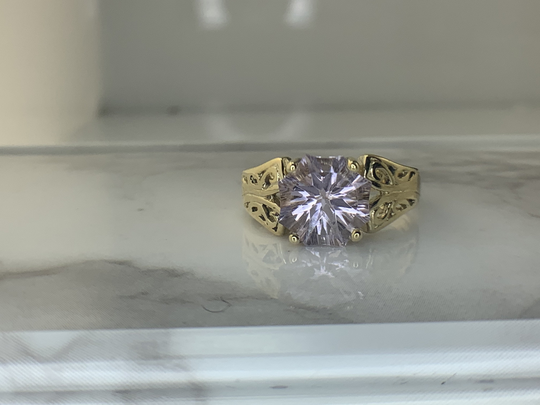 Estate 14Kt Kunzite Ring