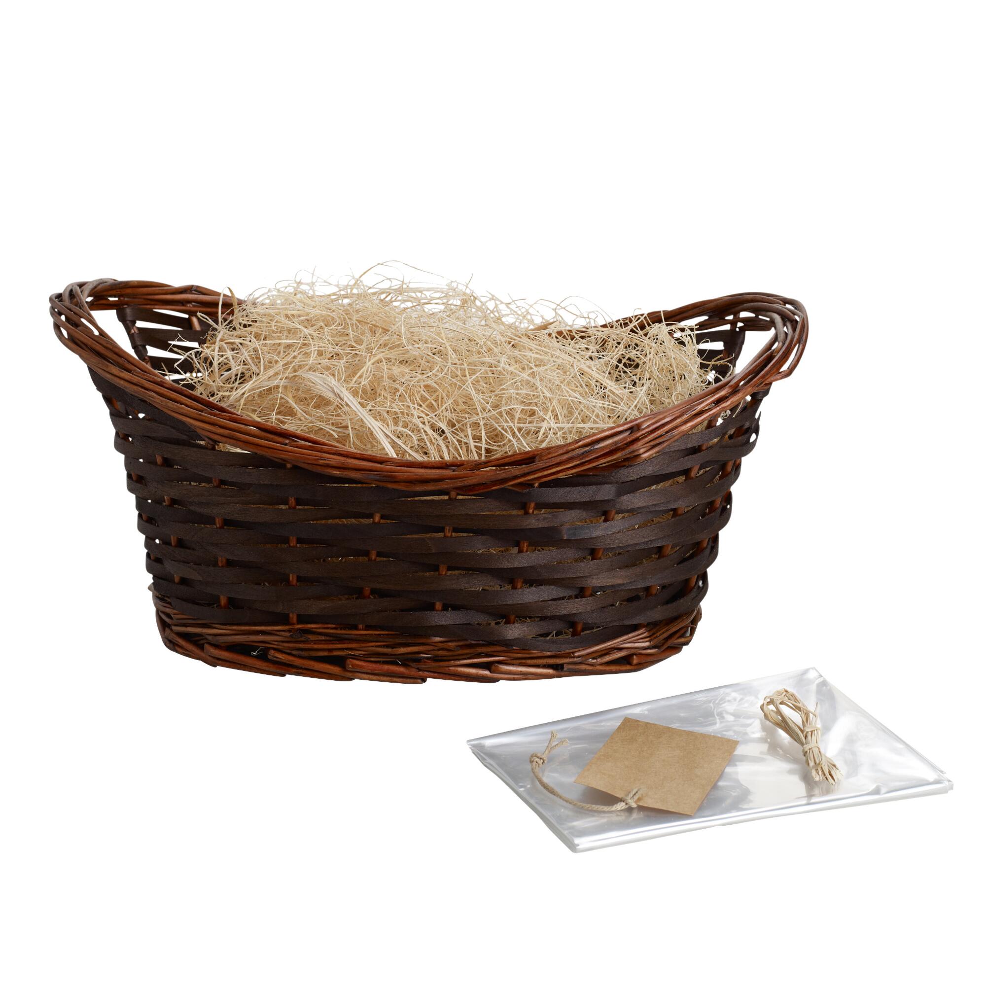 Brown Gift Basket Kit - Willow by World Market