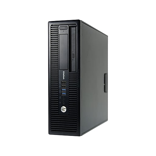 HP EliteDesk 705 G1-SFF ST2-20976 Refurbished Desktop Computer, AMD A4, 8GB RAM, 500GB HDD