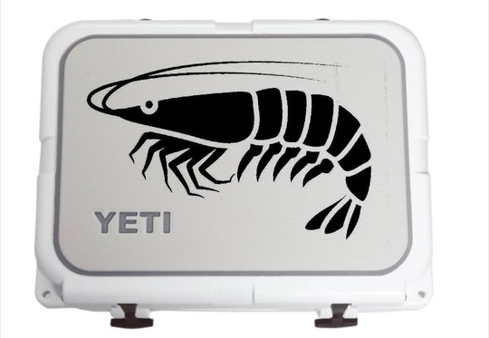 Sale Shrimp Seafood Decal, Die Cut Vinyl, Car Decal Sticker, For Car, Window, Bumper Truck, Laptop, Walls, Computer
