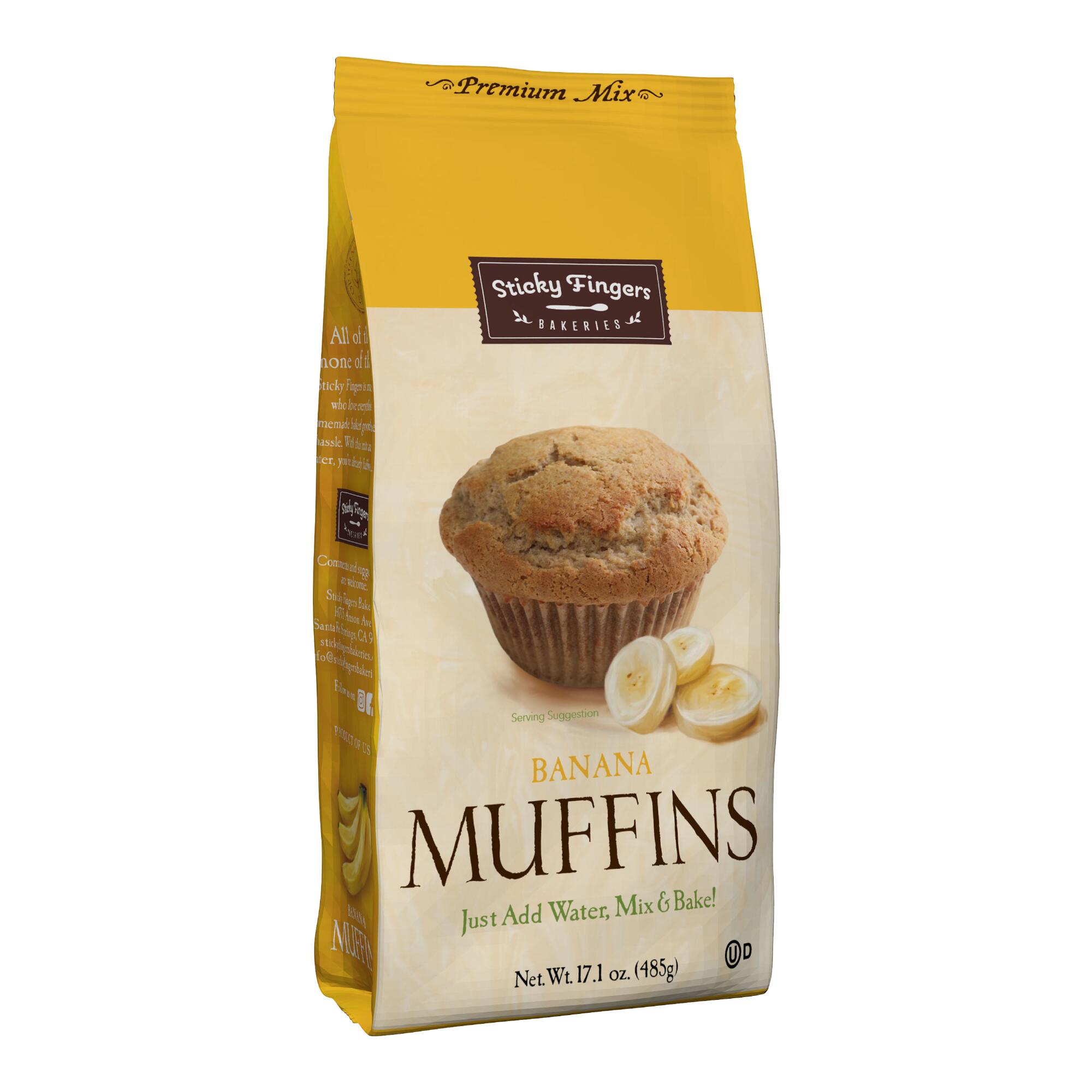 Sticky Fingers Banana Muffin Mix by World Market