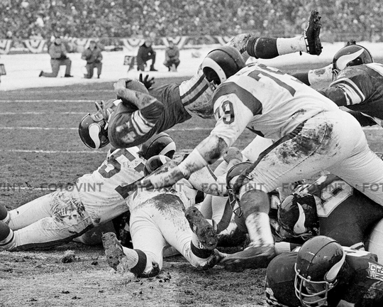 Dave Osborn Minnesota Vikings Photo Picture Football Photograph Print 8x10 Or 8.5x11 | Do1