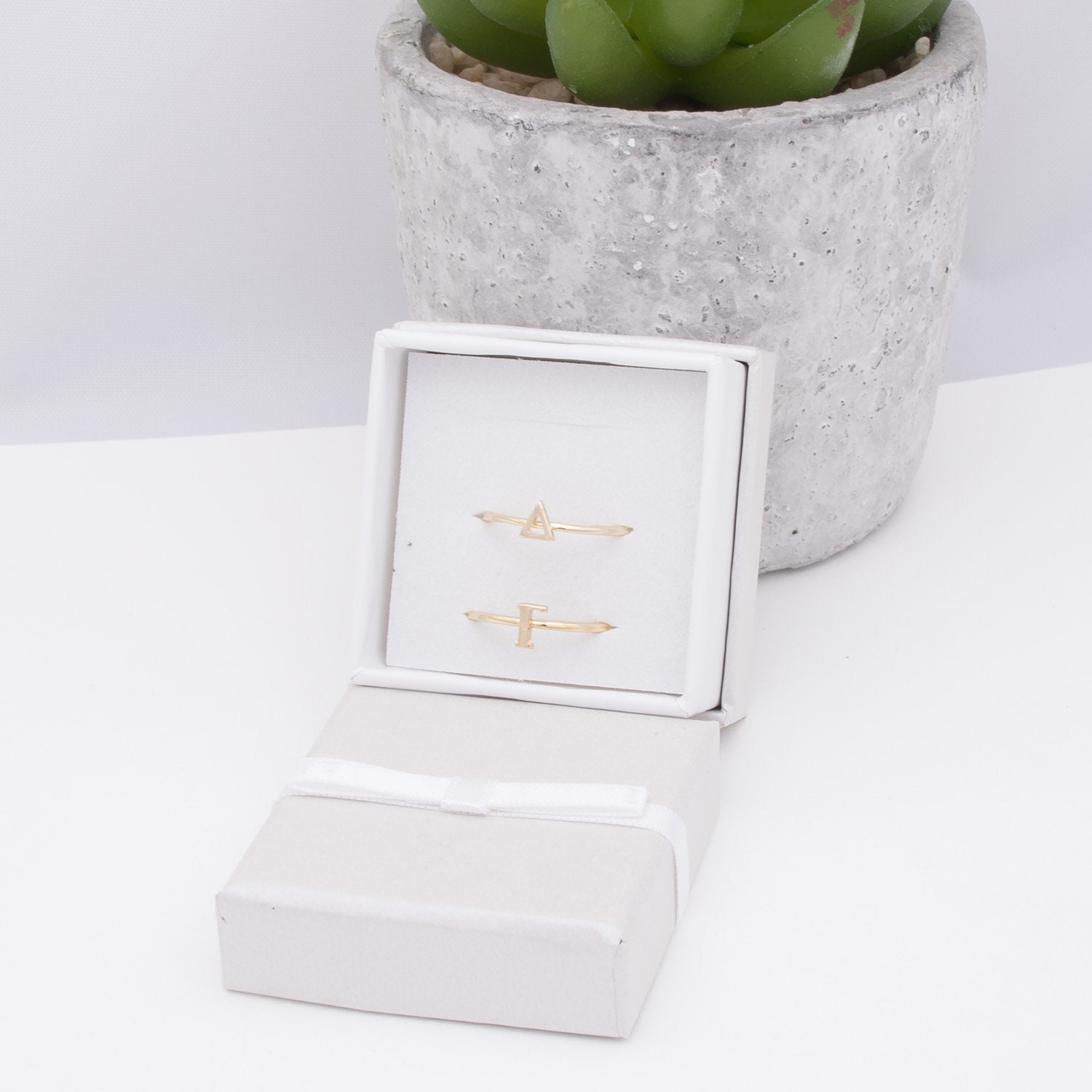 Delta Gamma Stack Rings, Sorority Ring, Deegee Dg Rings