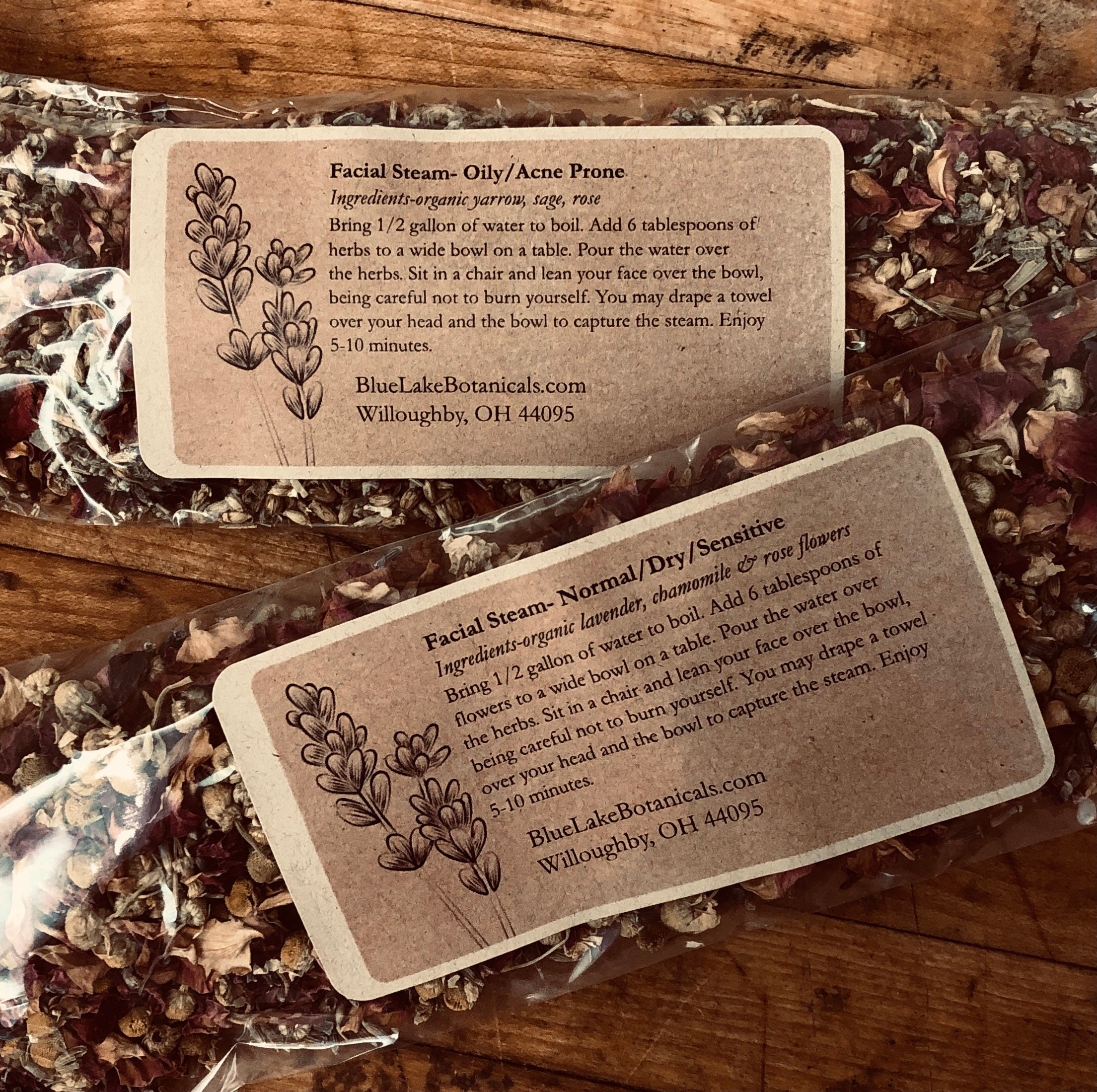 Herbal Facial Steam Blends