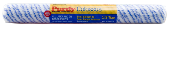 Purdy Colossus 18-in x 1/2-in Woven Synthetic Blend Paint Roller Cover | 144630183