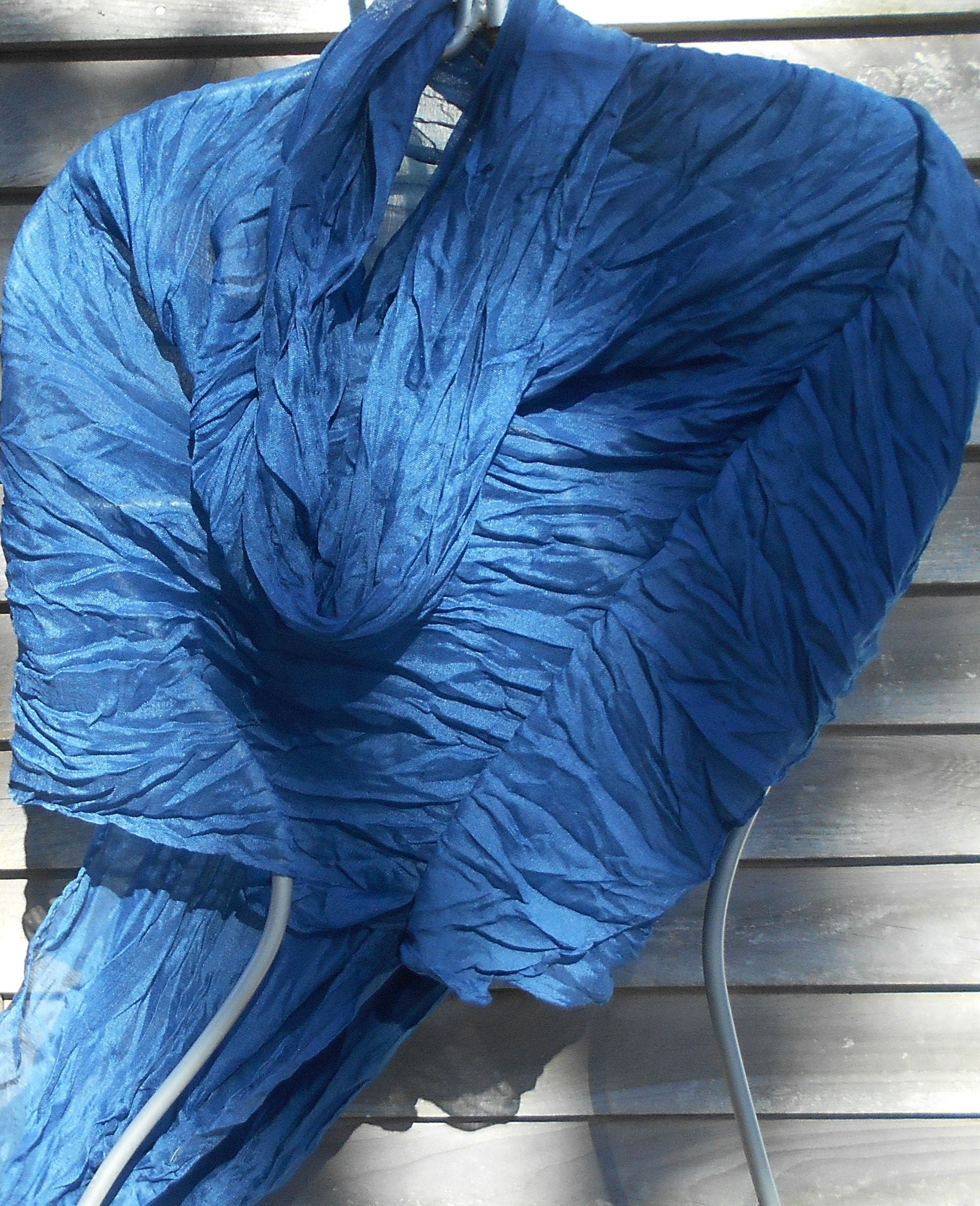 Festival Shawl, Cotton Blend Scarf, Denim Blue Scarf, Beach Sarong, Summer Scarves, Best Friend Gift, Emergency Face Cover Scarf, Burning Man