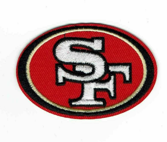 49Ers San Francisco City By The Bay Championship Football Iron On Patch