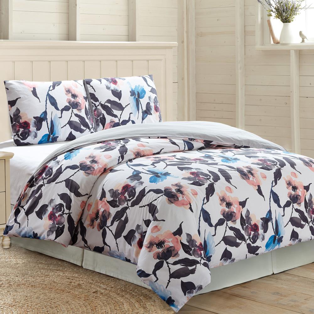 Amrapur Overseas Cotton duvet set Multi Multi Reversible King Duvet (Blend with Polyester Fill) | 3DVTCTNG-RSO-KG