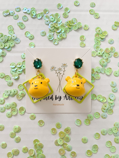 Winnie The Pooh Earrings