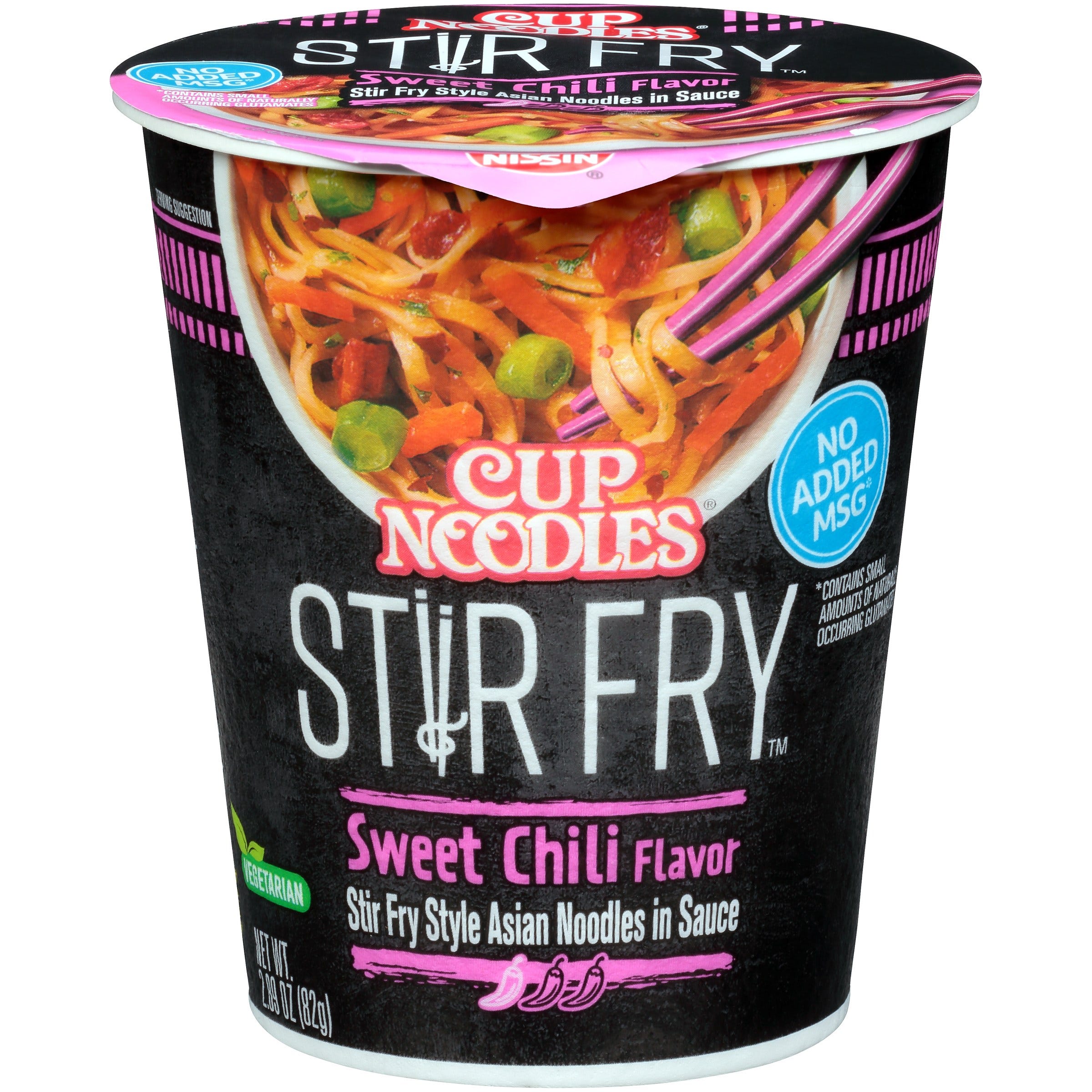 Nissin Cup Noodles Stir Fry, Sweet Chili - 2.89 oz