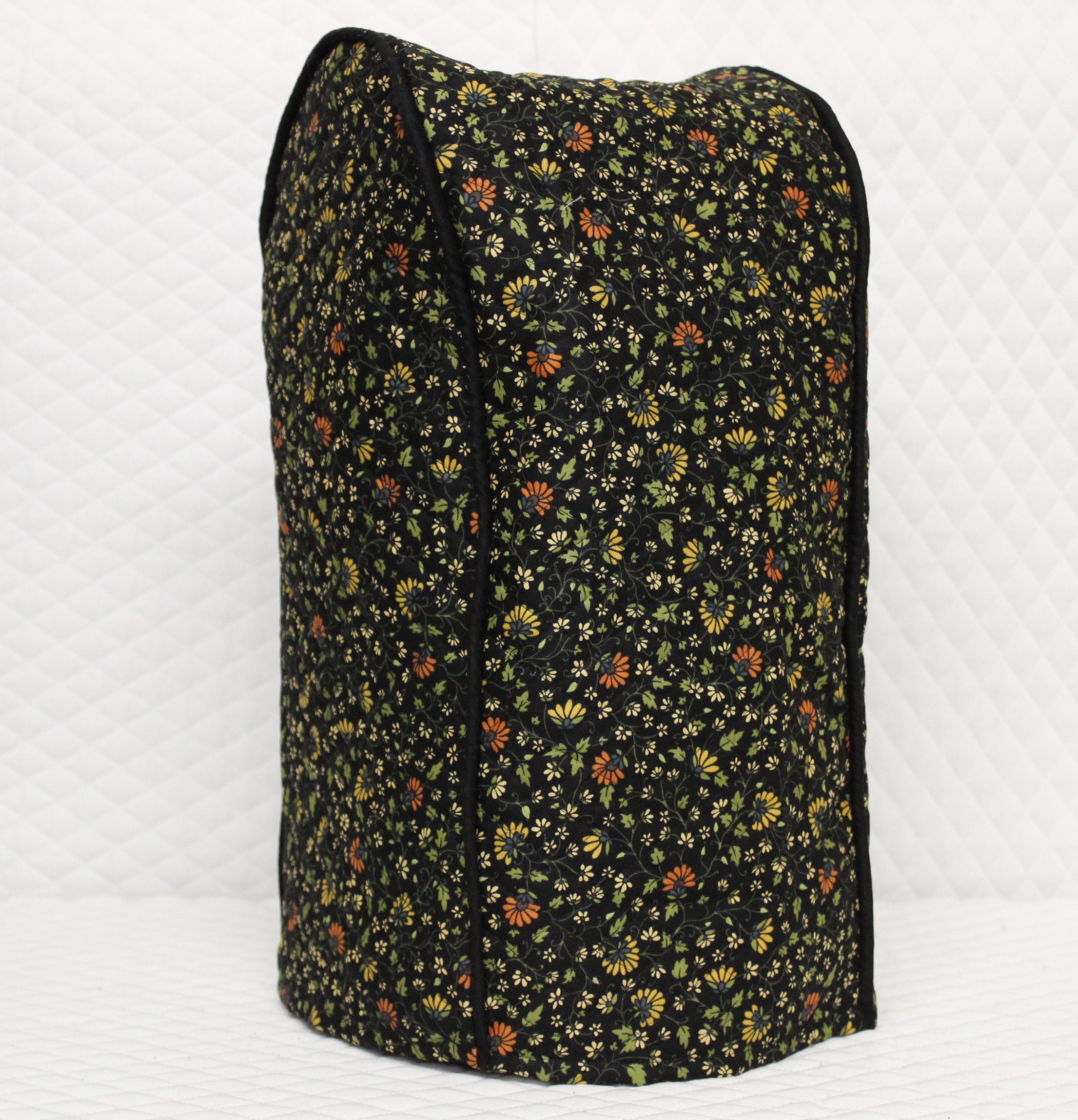 Midnight Floral Quilted Ninja Blender Cover