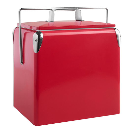 Red Retro Drink Cooler by World Market