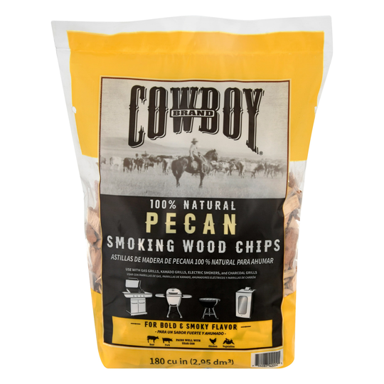 Cowboy Charcoal 180 Cubic-in Wood Chips | 754087420021