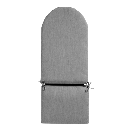 Sunbrella Slate Gray Cast Adirondack Chair Cushion - Acrylic by World Market