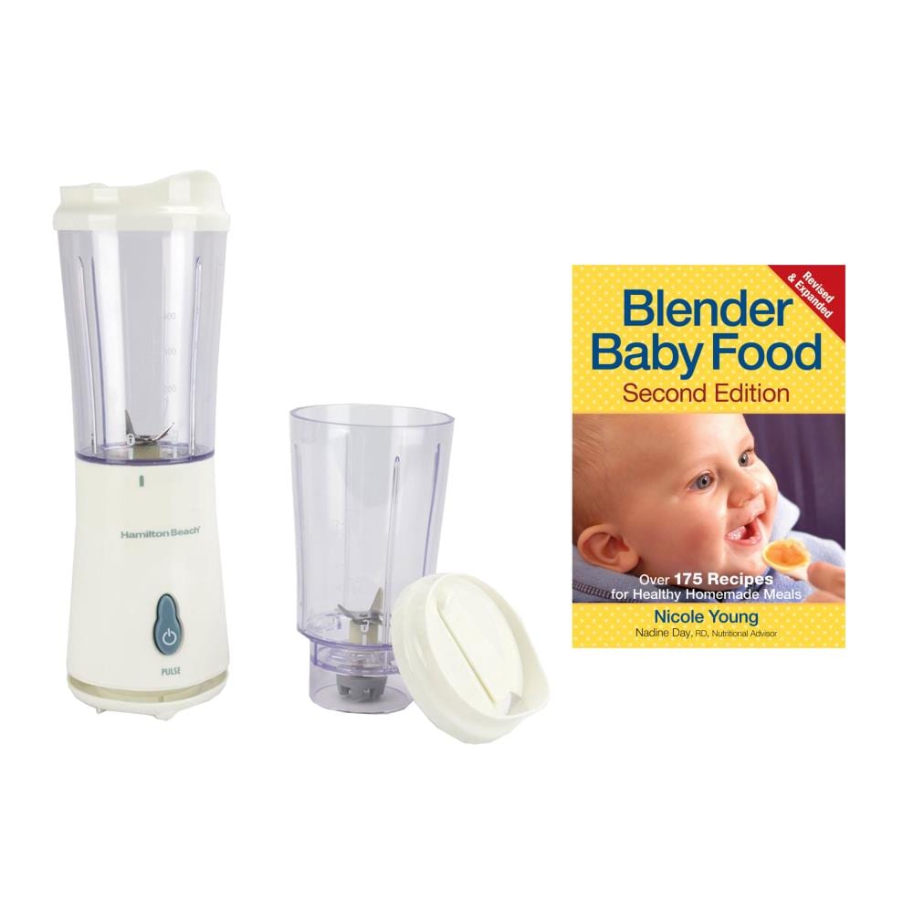 Hamilton Beach 14-oz White 200-Watt Pulse Control Blender Stainless Steel | 168078