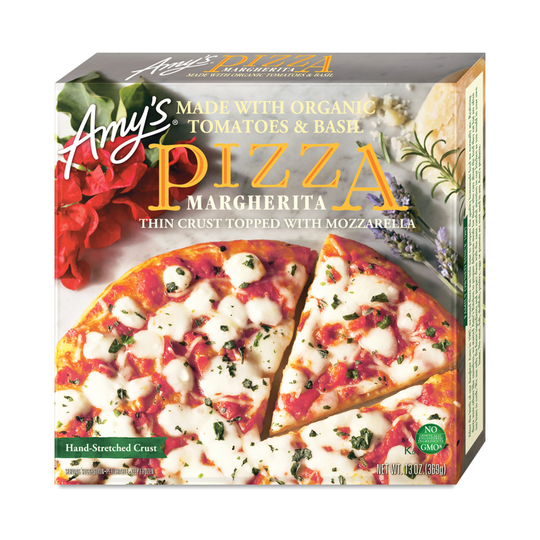 2-Pack Amy's Margherita Pizza 13 oz box