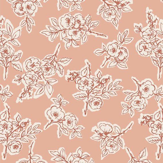 Rambling Rose Briar | Spirited By Sharon Holland For Art Gallery Fabrics - Agf Cotton Quilting Fabric