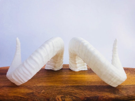 Cosplay Horns, Hrner Fr Cosplay, Horns Ram Demon White Dragon Hrner, Horn, Costume