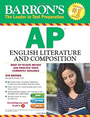 Barron's AP English Literature and Composition with CD-ROM, 5th Edition by , George Ehrenhaft Ed.D.