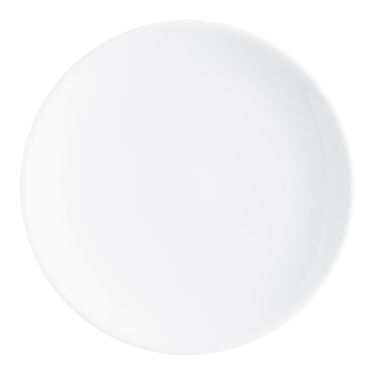 White Porcelain Coupe Salad Plate Set Of 4 by World Market
