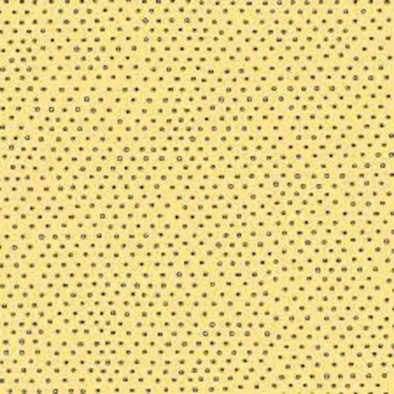 Pixie Square Dot Blender - Yellow Fabric By Ink & Arrow