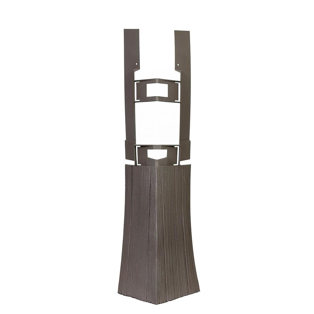 Novik NovikShake HS Shake Vinyl Siding Panel Cedar Blend 4.75-in x 19.25-in in Brown | 120070007
