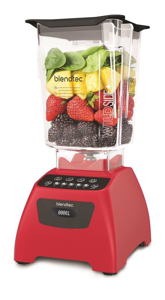Blendtec Classic 36-oz Poppy 1560-Watt Pulse Control Blender in Red | C575A2319A-A1AP1D
