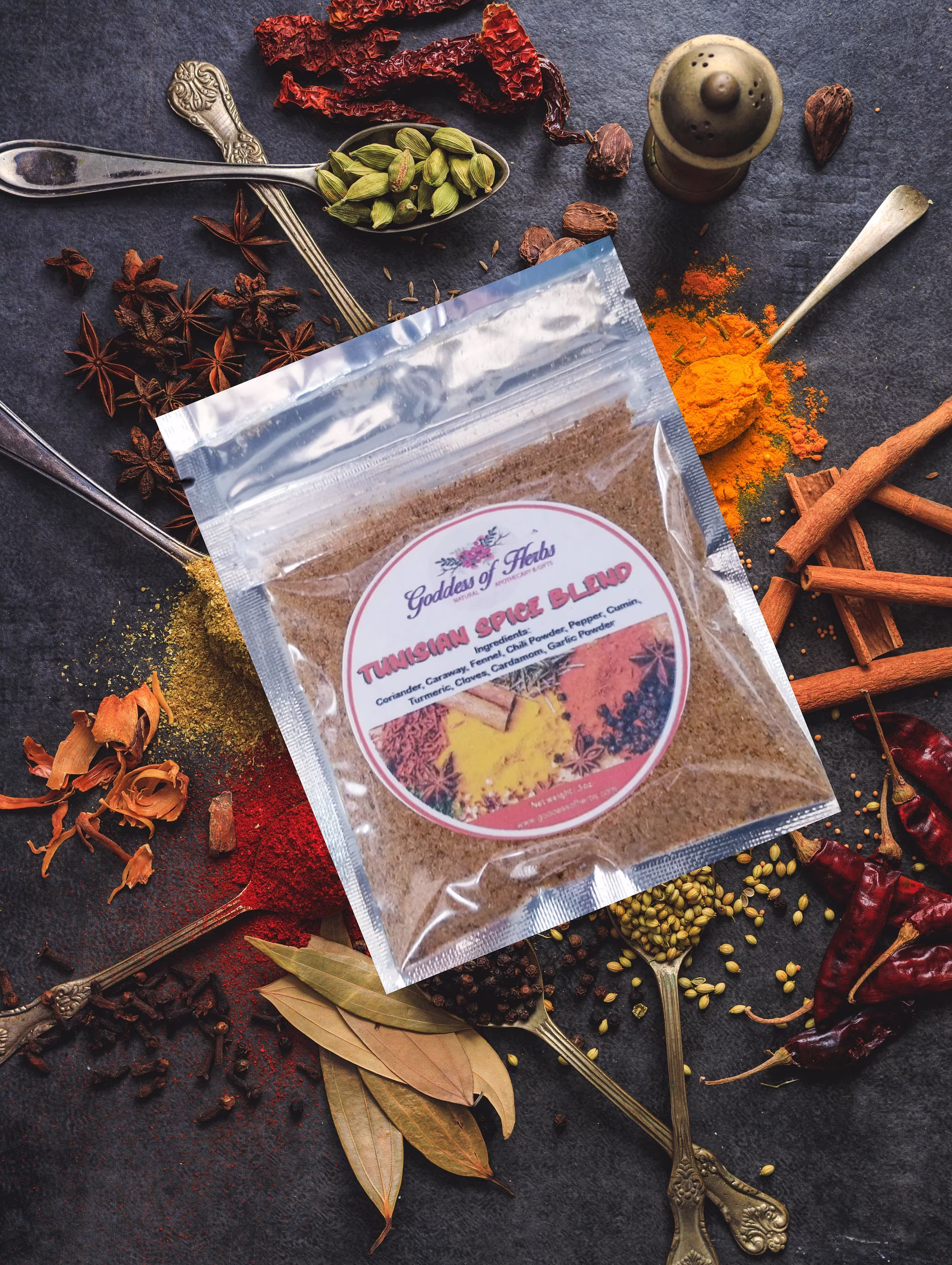 Tunisian Spice Blend, Best Spices, Flavoring, Cooking Blend