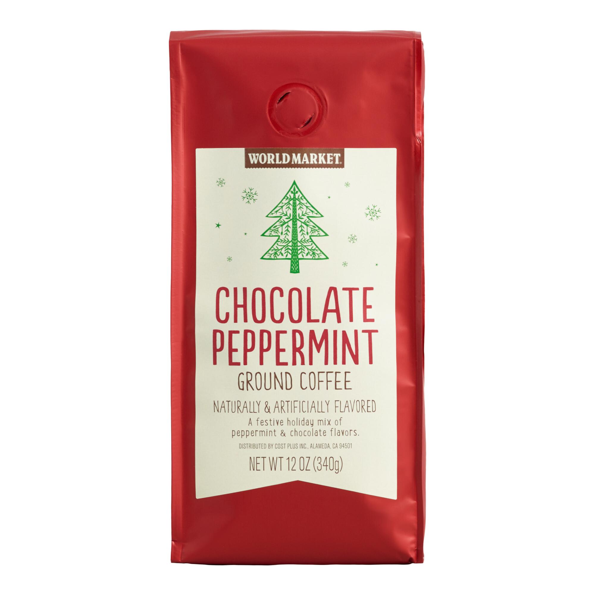 12 Oz. World Market Chocolate Peppermint Ground Coffee by World Market