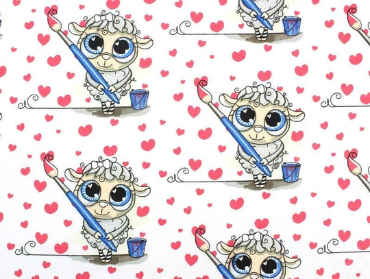 Sheep Fabric, Fabric By The Yard, Sheep's Fabric, Lamb Fabric, Farm Fabric, Sewing Fabric, Baby Fabric, Quilting, Crib, Bedding Fabric, Animals