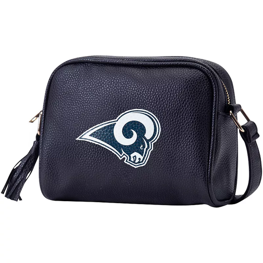 Los Angeles Rams Team Color Continental Crossbody Handbag, Multicolor