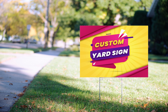 Custom Yard Sign, Yard Signs Graduation, Lawn Sign Banner, Personalized Printed Corrugated Plastic Sheets For Indoor & Outdoor