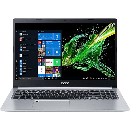 Acer Aspire 5 A515-54-59W2 15.6" Refurbished Notebook, Intel i5 10210U, 8GB Memory, 256GB SSD, Windows 10, Silver