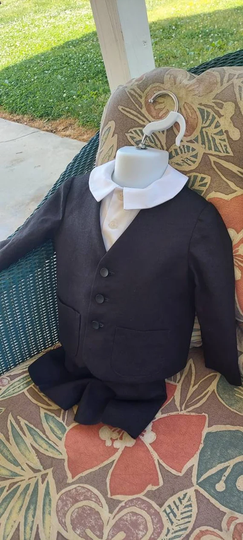 Linen Blend Eton Suit