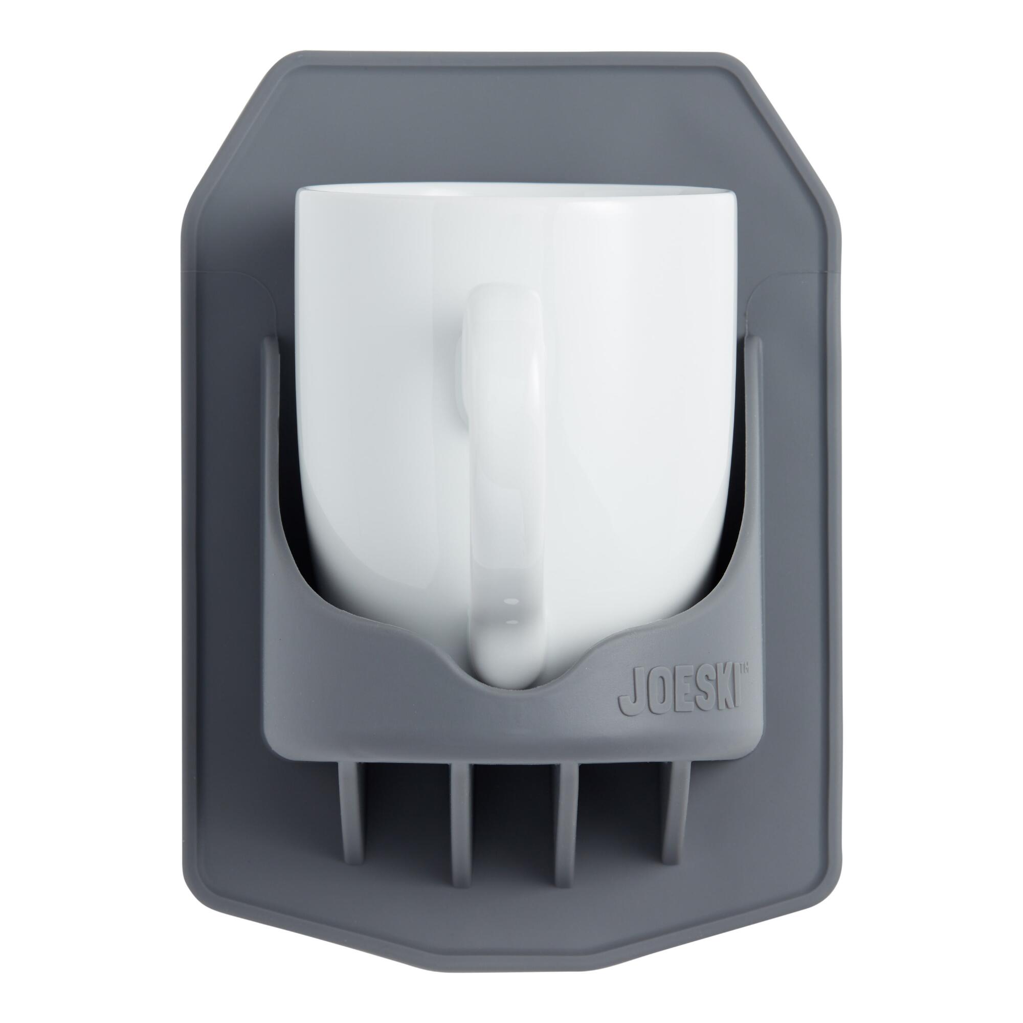 Joeski Silicone Shower Coffee Holder: Gray by World Market