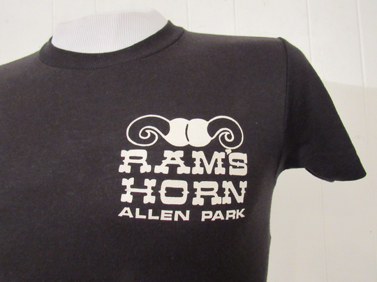Vintage T Shirt, 1980S Ram's Horn, Restaurant Pop Culture, Allen Park Michigan, Vintage Clothing, Small