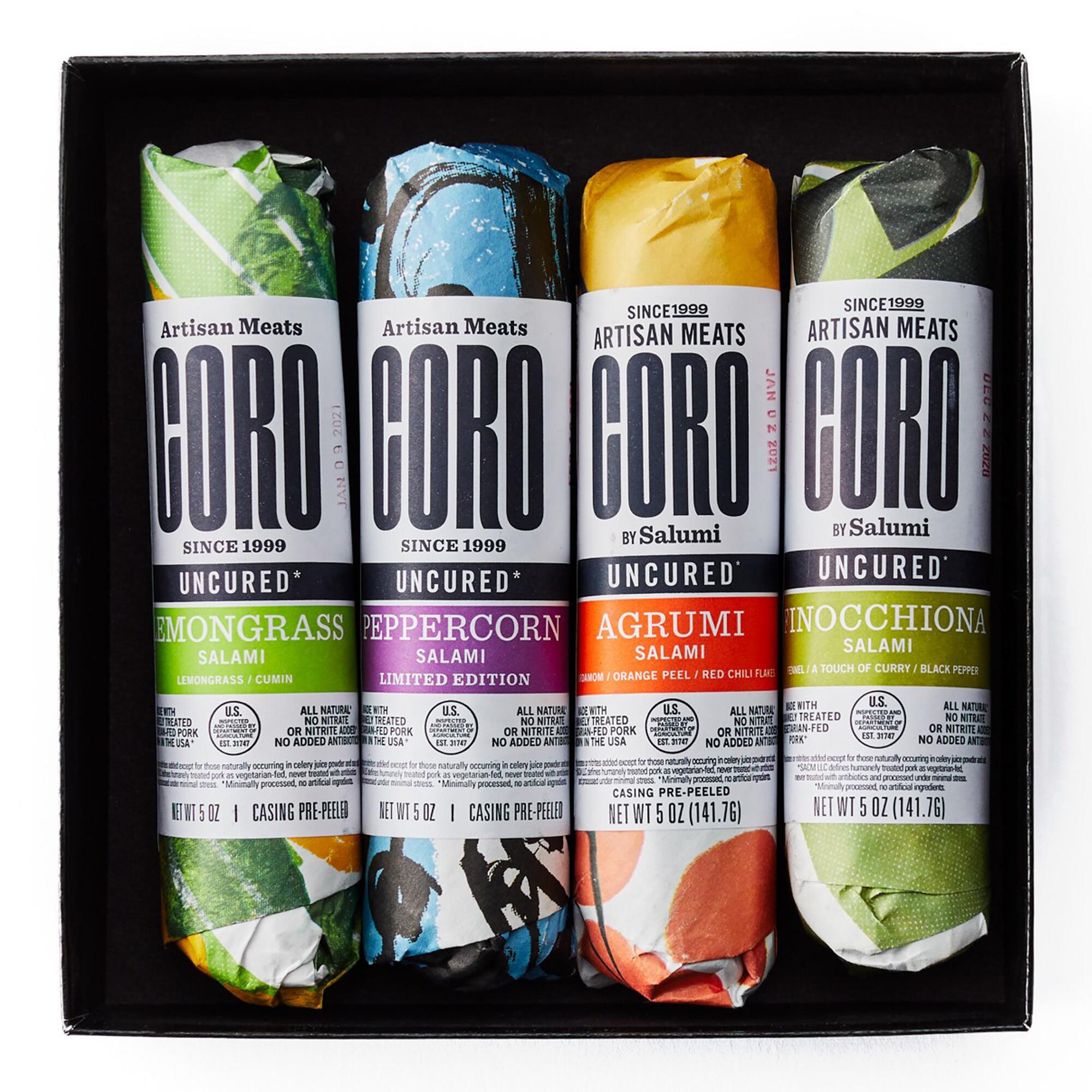 Coro Salami Sampler 4 Pack by World Market