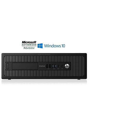 Refurbished HP elitedesk 705 g1 sff computer amd a6 7400b 3.5ghz 8GB RAM 1TB hard drive WiFi Windows 10 pro