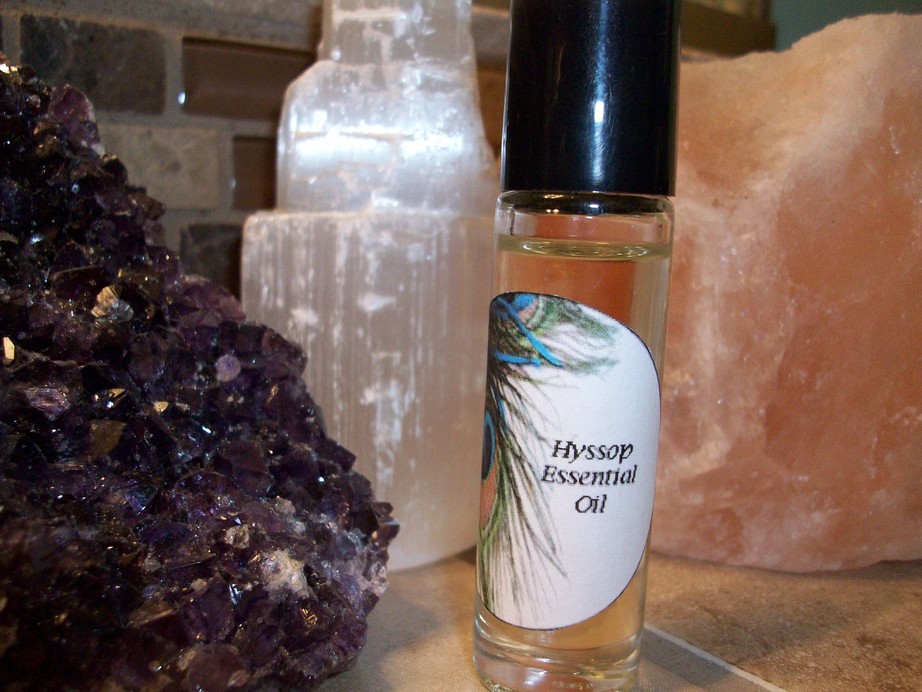 Hyssop Essential Oil Blend 1/3 Oz Roller Bottle