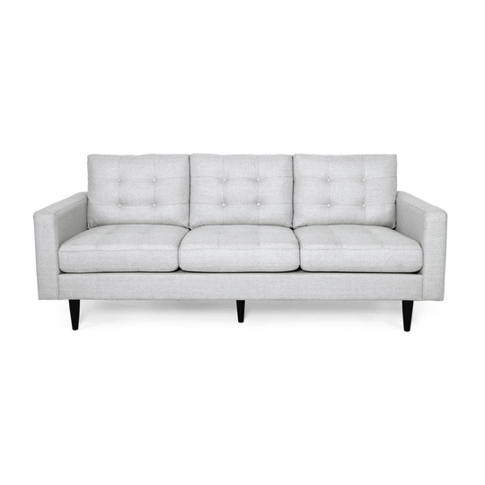 Best Selling Home Decor Adderbury Modern Light Gray and Dark Brown Polyester/Blend Sofa | 310385